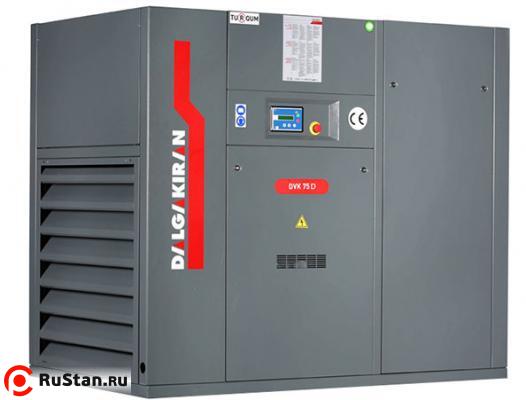 Маслонаполненный винтовой компрессор DVK 75D фото №1