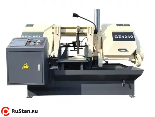 Станок ленточнопильный автоматический REALREZ GZ4240 (400мм) фото №1 Станок ленточнопильный автоматический REALREZ GZ4240 (400мм) фото №1
