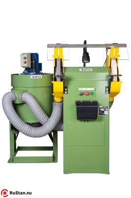 Станок точильно-шлифовальный ТШ-2М.35 с ремённой передачей с пылесосом ПЦ-750/У фото №1 Станок точильно-шлифовальный ТШ-2М.35 с ремённой передачей с пылесосом ПЦ-750/У фото №1