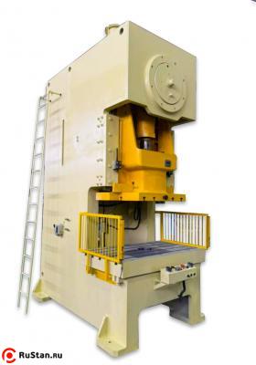 Пресс однокривошипный открытый простого действия усилием 250тн модели КД2132 фото №1