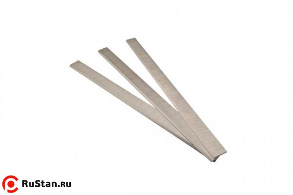 Комплект строгальных ножей HSS 6% 205X19X3мм (3 шт.) для 60А, 60C, JJ-8-M, JJ-8L-M, JJ-866 фото №1 Комплект строгальных ножей HSS 6% 205X19X3мм (3 шт.) для 60А, 60C, JJ-8-M, JJ-8L-M, JJ-866 фото №1