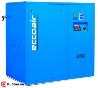 Маслонаполненный винтовой компрессор Eccoair F75 фото №1