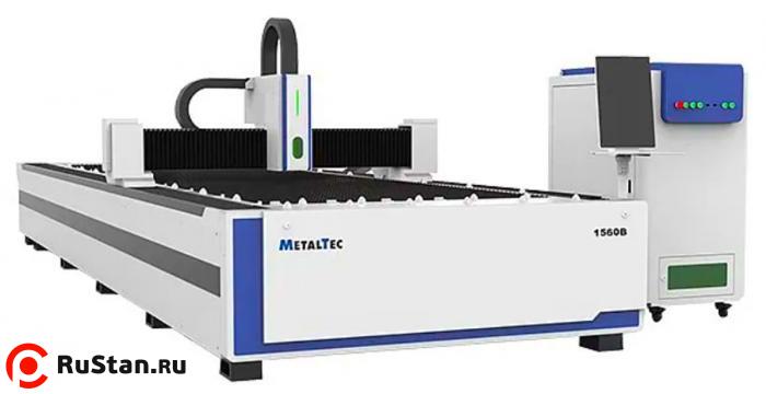 Оптоволоконный лазерный станок для резки металла 1560B (3000W Raycus) фото №1