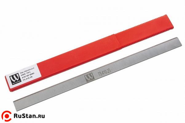 Нож строгальный HSS 18% 410X25X3мм (1 шт.) для JPT-410, JWP-16 OS фото №1