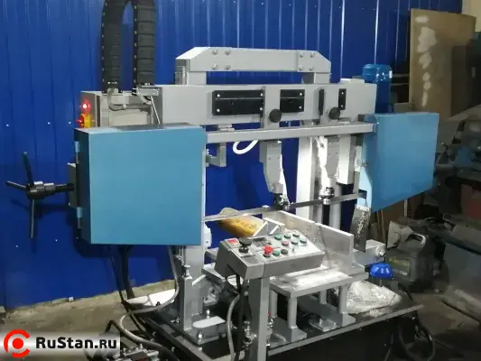 Колонный ленточнопильный станок по металлу SL350 фото №1