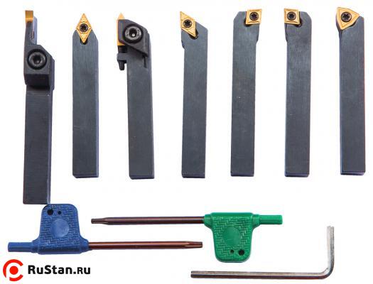 Набор из 7 резцов сечением 10х10 мм со сменными вставками фото №3 Набор из 7 резцов сечением 10х10 мм со сменными вставками фото №3