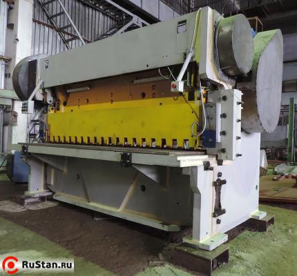 Механические гильотинные ножницы НЛ3429 (20х3150 мм) фото №2 Механические гильотинные ножницы НЛ3429 (20х3150 мм) фото №2