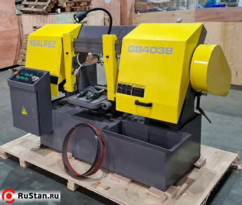 Полуавтоматический ленточнопильный станок REALREZ GB4038 фото №8 Полуавтоматический ленточнопильный станок REALREZ GB4038 фото №8