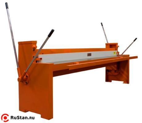 Гильотина ручная Stalex Q01-0.8х2540 фото №3 Гильотина ручная Stalex Q01-0.8х2540 фото №3