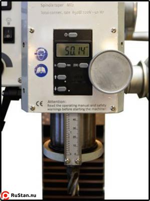 Максимальный ход пиноли - 50 мм. фото №18 METAL MASTER BF 20 VARIO фото №18