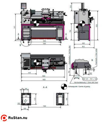 Токарно-винторезный станок OPTIturn TH 4010V фото №4 OPTIturn TH 4010V фото №4