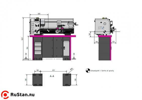 Настольный токарный станок OPTIturn TU 3008G фото №4 OPTIturn TU 3008G фото №4