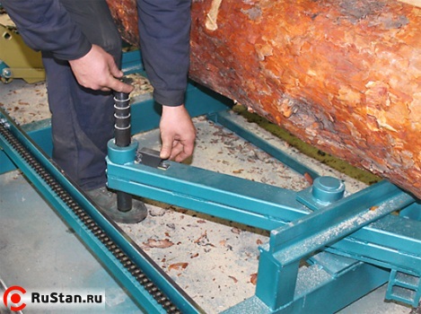 Подпружиненный стопор для установки высоты прижимного элемента фото №7 Авангард-ЛП-80 S.E.N. с механизированными направляющими фото №7