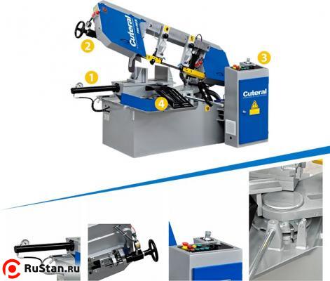 Полуавтоматический ленточнопильный станок PSM 280 M CUTERAL фото №2 PSM 280 M CUTERAL фото №2