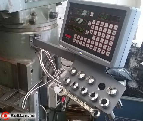 Пример установленного на фрезерный станок комплекта фото №2 Пример установленного на фрезерный станок комплекта фото №2