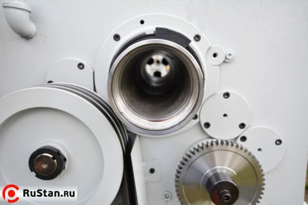 Внутренний диаметр шпинделя составляет 58 мм. фото №7 METAL MASTER Z41100 фото №7