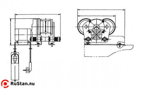 Каретка электрическая WRT-2000 фото №2 Каретка электрическая WRT-2000 фото №2