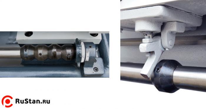 4-х позиционная рукоятка автоматической остановки суппорта в купе с 4-мя эксцентриковыми конечными выключателями позволяют автоматизировать и ускорить процессы изготовления большой номенклатуры деталей. фото №17 METAL MASTER Z56200 фото №17
