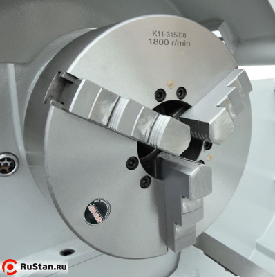 Модель оснащена трехкулачковым патроном диаметром 315 мм с обратными кулачками в комплекте. фото №4 METAL MASTER Z56150 фото №4