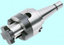 Оправка с хв-ком 7:24 - 50, d-27 ГОСТ 25827 исп.1, комбинир-ая для нас. цил. и торц. фрез с прод-ой и попер-ой шпонкой