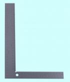 Угольник Строительный  400х600 мм 2шкалы нерж. сталь 