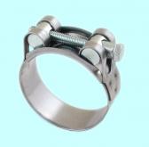 Хомут ленточный винтовой CNIC  23-25/18мм, М5х40мм, W2 нержавеющая сталь (26В2325)