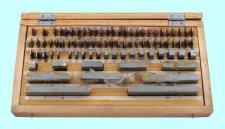 Наборы концевых мер длины № 1, кл.точн.3 (83 меры от 0,5 до 100мм) (КАЛИБР) г.в. 1988