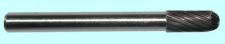Борфреза тв.спл. сфероцилиндр. d 2,5х14х3х30 R1.25 спиральная насечка (C2.5 14М03) 