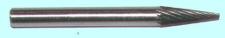 Борфреза тв.спл. конич.  d 3х16х3х38 14° спиральная насечка (М03 16М03) 