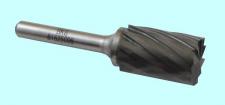 Борфреза тв.спл. цилиндр. d 8х20х6х65 спиральная крупная насечка (В08 20С06) с заточ.торцем 