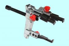 Съемник Винтовой 130х100мм 3 захвата передвижной с фиксаторами (TD0704SSA/2) 