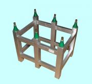 Станина (стенд) монтажная для плиты 1000х 630мм 6 опор регулировки 