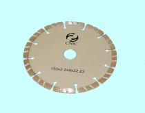 Диск отрезной алмазный Для сухой резки 150х2,2х 8х22,23мм сегментный 