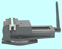 Тиски Станочные 320мм чугунные поворотные с открытым винтом, ход 360мм (QВ320)