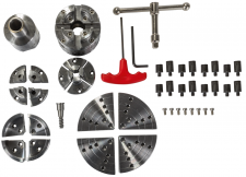 CK-2.75Z/S1 70 мм 4-х кулачковый токарный патрон по дереву в наборе